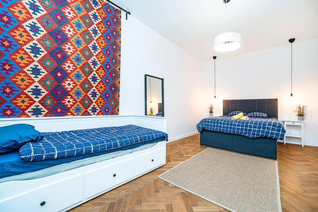 Elegant, Modern, 2-Bed Flat By Museum Of Prague 아파트 외부 사진